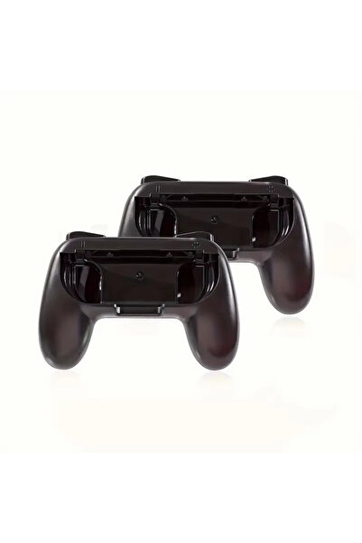 Choice مقابض يد سوداء متوافقة مع وحدات تحكم Switch/Switch OLED Model، مقبض مت...