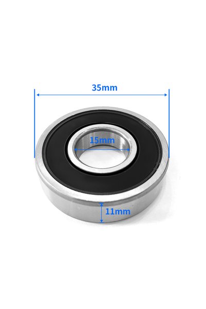 Choice5 2Pcs 6202-2RS 15X35X11mm 2pcs Bearing 6200 6201 6202 6203 6204 6205 6...