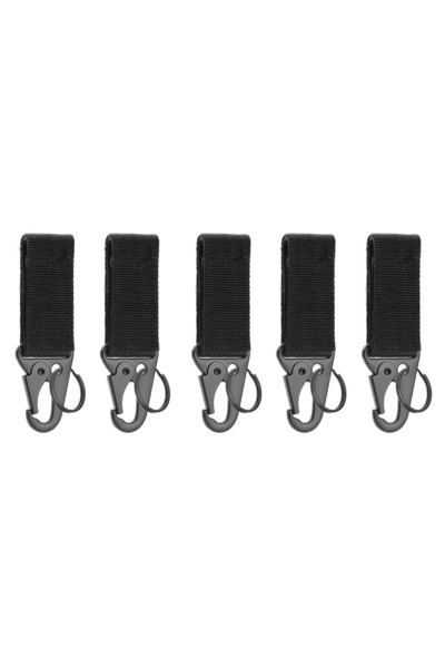 Choice BK-5PCS Carabiner High Strength Nylon Key Hook MOLLE Webbing Buckle Ha...