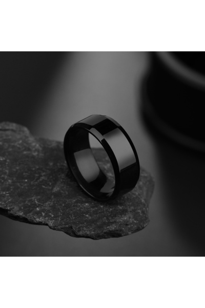 Choice 5 8mm Punk 2mm/4mm/6mm/8mm Stainless Steel Women Men Rings Smooth Fing...