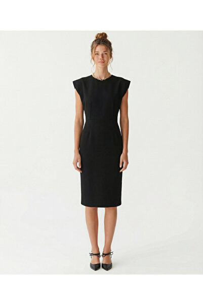 Yargıcı Tight Crew Neck Sleeveless Dress
