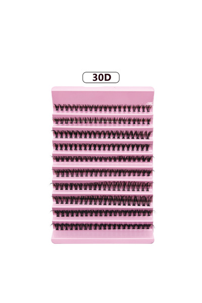 Choice MIX 0.07mm D 30D 200 Pieces DIY Personal Lashes 40P Eyelash Cluster Na...