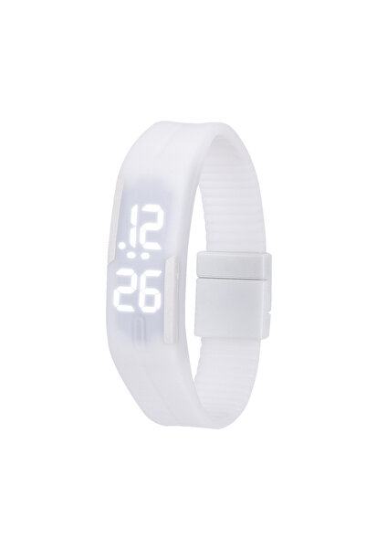 Choice White White light Sport Digital Children Watches Women Hot Silicone St...