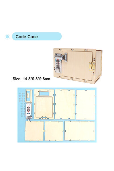 Choice14 Code Case DIY Physical Model Science Experiment Educational Toy Hand...