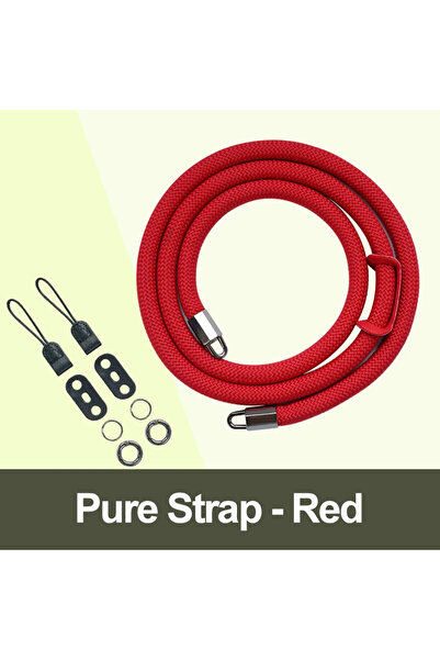 Choice Pure Red Camera Shoulder Strap Lanyard Universal for Nikon Panasonic C...