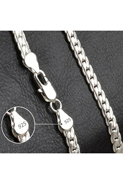 Choice 45CM 18INCHES New 20-60cm Silver Color Plated Luxury Brand Design Nobl...