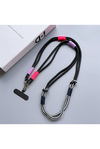 Choice6 K Personalized Trend Double Color Mobile Phone Universal Lanyard Diag...