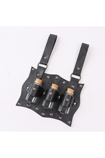 Choice1 Style G 4PCS 7PCS Medieval Belt Renaissance Punk Cork Dark Three Poti...