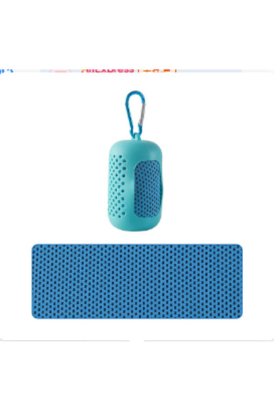 Choice6 30x80CM Blue Cooling Towel Breathable Chilly Towel Sports Towel With ...