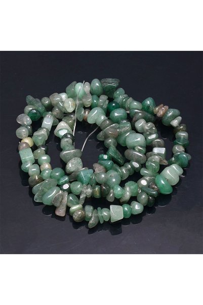 Choice Length about 39cm Green Aventurine 16 inch Natural Stone Beads Chips B...