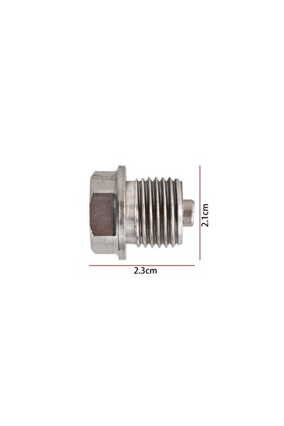 choice2 M16x1.5 New Stainless Steel Magnetic Oil Drain Plug M12x1.25 M14x1.5 ...