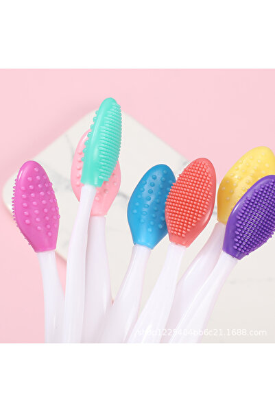 Choice 4PCS Random 1PC/4PCS/5PCS/6PCS Face Silicone Brush Double-Sided Nose L...