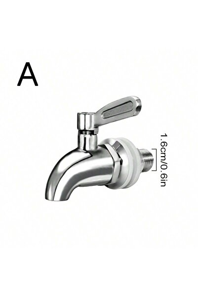 choice2 A 1.6cm Leeseph Beverage Dispenser Replacement Spigot, Stainless Stee...