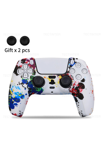 Choice Rainbow Silicone Protective Cover sleeve For PS5 Controller Accessorie...