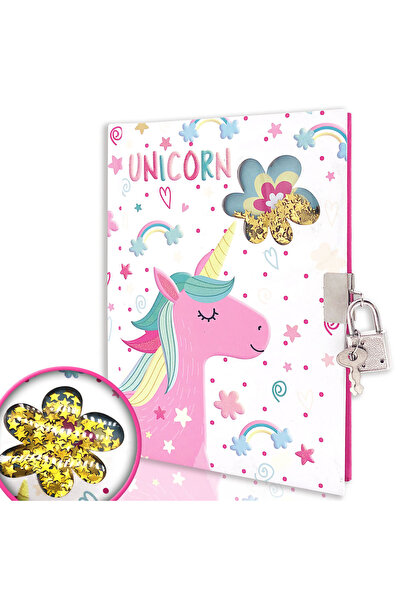 Choice B6 WHITE Diary with Lock and Keys, 160 Pages Journal Secret Cute Noteb...