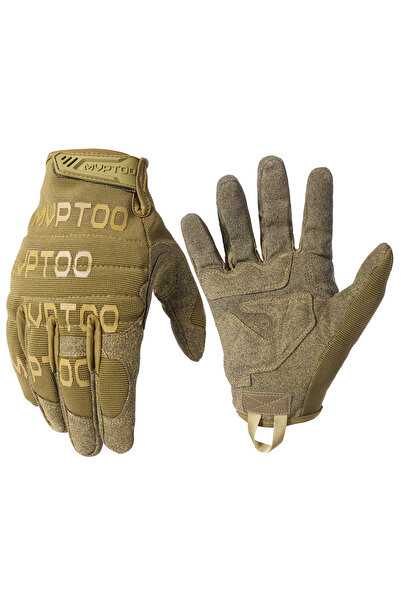 Choice M Brown Outdoor Tactical Gloves Touch Screen Training Sport Climbing S...