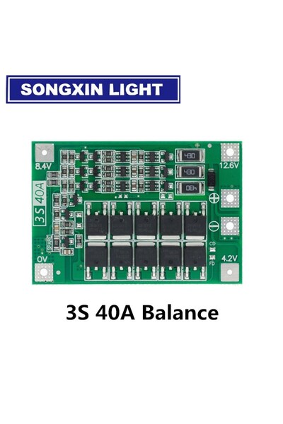 Choice14 لوحة حماية شاحن بطارية ليثيوم أيون 3S 40A متوازنة 2S 3S 4S 20A 40A 6...