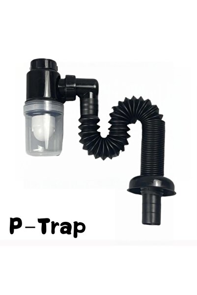 Choice Black P-Trap Kitchen Sink Deodorant Set Launch Pipeline Deodorizing Fi...