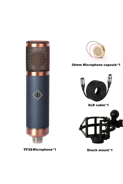 Choice1 34 MM TF39 Condenser Microphone 26mm / 34mm Large Diaphragm XLR Studi...