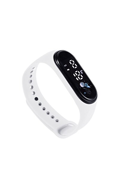 Choice White Kawaii Smart Watch For Kids Fashion Outdoor Waterproof Sports Ki...