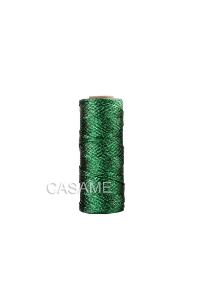 Choice B Green 1.5mm 100M Gold Silver Macrame Cord Rope String for Sewing DIY...