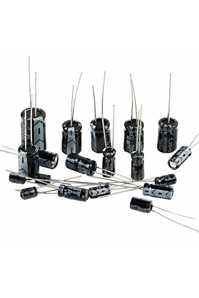 Choice9 50V47uF 50pcs Aluminum Electrolytic Capacitors 10v 16v 25v 50v 0.1uf ...
