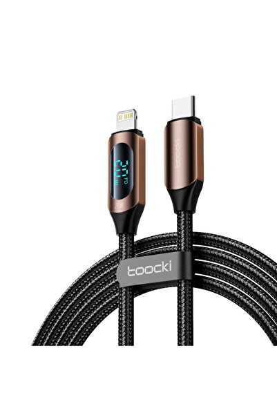 Toocki 2m PD 20W Brown USB C Type C Cable For iPhone 14 13 12 11 Pro Max X Xr...