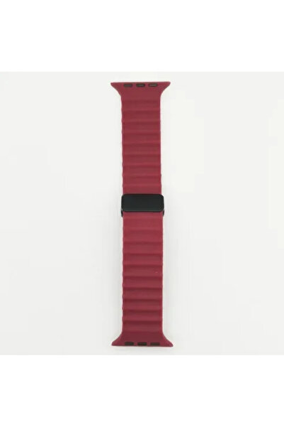 Choice47 42 44 45 49mm Wine Red Silicone Strap for Watch Band 49mm 45 44 40 4...