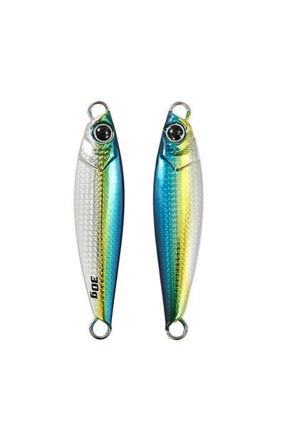 Choice 14g Green JIGGING PRO Saltwater Metal Cast Micro Jig Spoon Lure 10g 14...