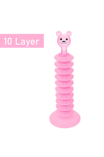 Choice Pink 10 layers Multi-Tier Lollipop Stand Adjustable Lollipop Holder Di...