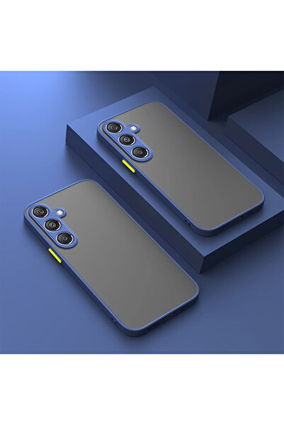 Choice14 For Galaxy A17 5G Blue Shockproof Armor Case For A17 5G Case For Gal...