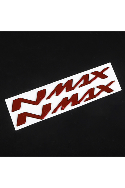 Choice4 Red-MTTZ004 Motorcycle 3D Tank Emblem Stickers N-MAX Logo Decals Appl...
