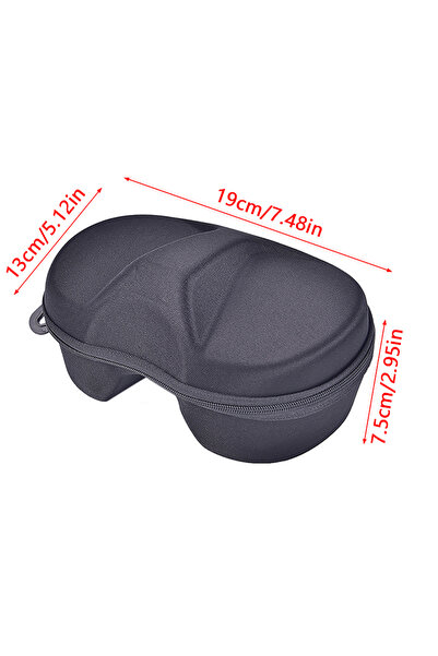 Choice Black Diving Glasses Storage Box Underwater Mask Goggles Glasses Stora...