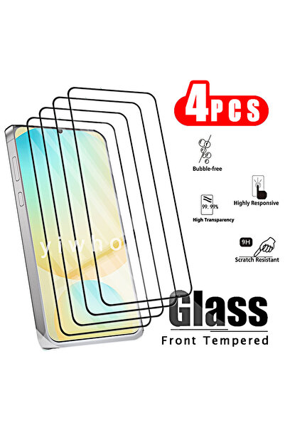 Choice6 For Galaxy S20 FE 4pcs HD 4Pcs Tempered Glass for S24FE S23 S21 S20 F...