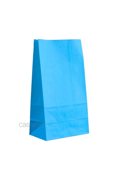 Choice11 24x13x8cm blue 10 pcs Paper Party Favor Bags, 9 Colors Small Gift Ba...
