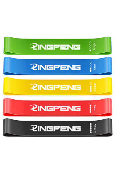 Choice 5Pcs Resistance band Resistance Loop Exercise Band Fitness Bands for H...