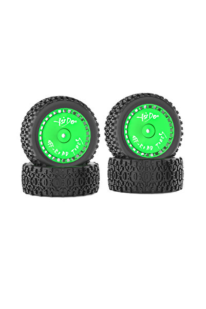 Choice 4PCS 8368GR 4PCS Front Rear Tires for Wltoys 144001 144010 144016 1440...