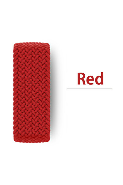 Choice 44 45 46 49 mm S 5red Braided Solo Loop For watch Band 46mm 44mm 45mm ...