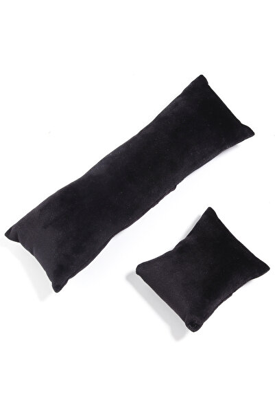 Choice Black 1 Set Color Velvet Jewelry Display Pillow Stand Bracelet Watch B...