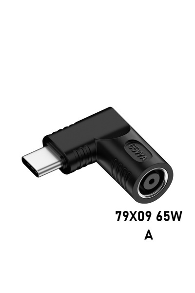 Choice9 محول طاقة 65 واط تيار مستمر إلى USB-C PD، أبعاده 5.5 × 2.5 × 7.4 × 5....