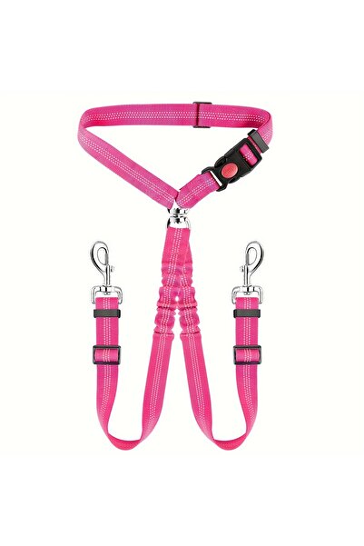 Choice1 46-80CM Pink 1Pcs Pet Dog Seat Belt Car Supplies Dog Cat Car Fixed Do...