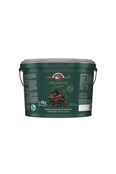 FO Orman Meyveli Taneli Sos 6 Kg