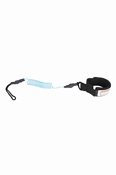 Choice Blue 15.6in Surfboard Leash PU Neoprene Stand Up Paddle Board 5mm Coil...