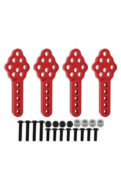 Choice 4pcs Red MYHRC Adjustable Aluminum Alloy Dampers Shock Mount Multiple ...