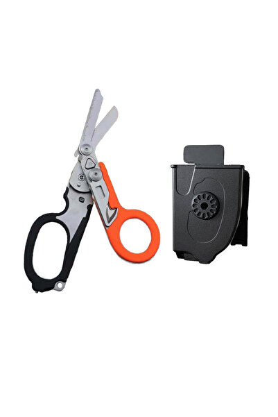 choice2 BlackOrange and scab Tactical Rescue Scissor Replace for Leatherman R...