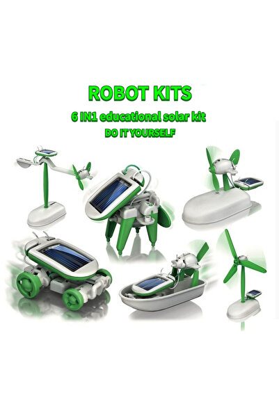 Choice 6 IN 1 solar energy Creative DIY 6 IN 1 Solar Energy Science Experimen...