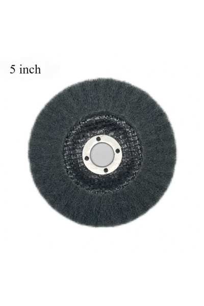Choice 1pc 5inch 4/4.5/5 Inch 1PC Nylon Fiber Flap Polishing Wheel Disc 800 G...