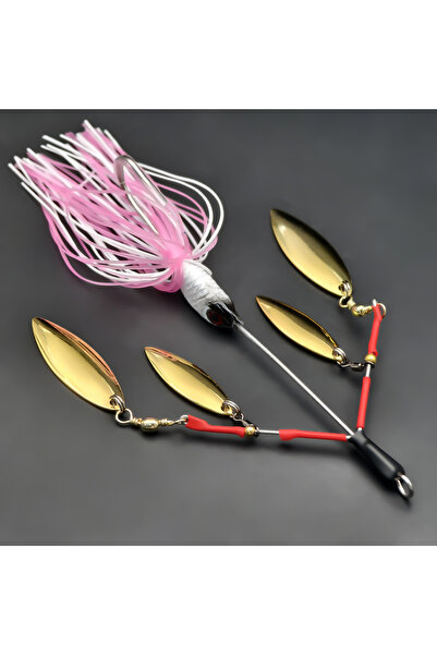 Choice FCP-599-E ANFS 1pc Fishing Lure Multi-Blade Spinner Bait for Bass Fish...