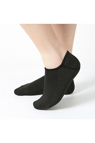 Choice5 37-39 W01 Black 3MM Neoprene Diving Short Socks For Womens Mens Baref...