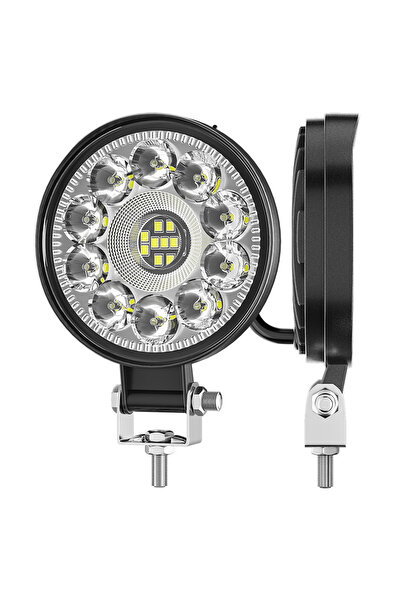 Choice مصباح عمل LED للسيارة من YIGEDENG - طراز خاص أبيض اللون، دائري 3 بوصات...